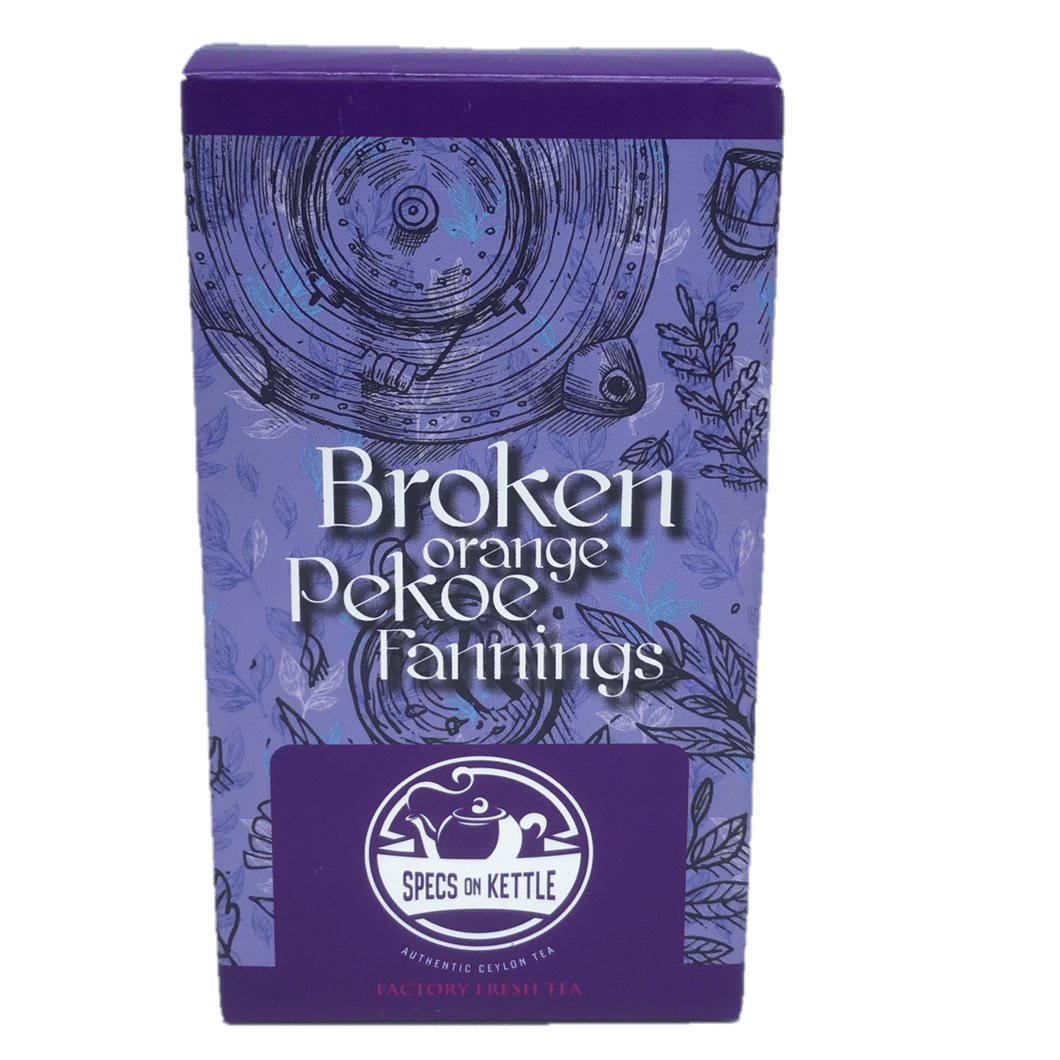 Herbal Sense Black Tea Sri Lankan Ceylon Tea Broken Orange Pekoe Fannings
