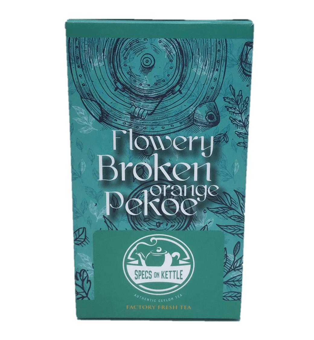 Herbal Sense Black Tea Sri Lankan Ceylon Tea Flowery Broken Orange Pekoe